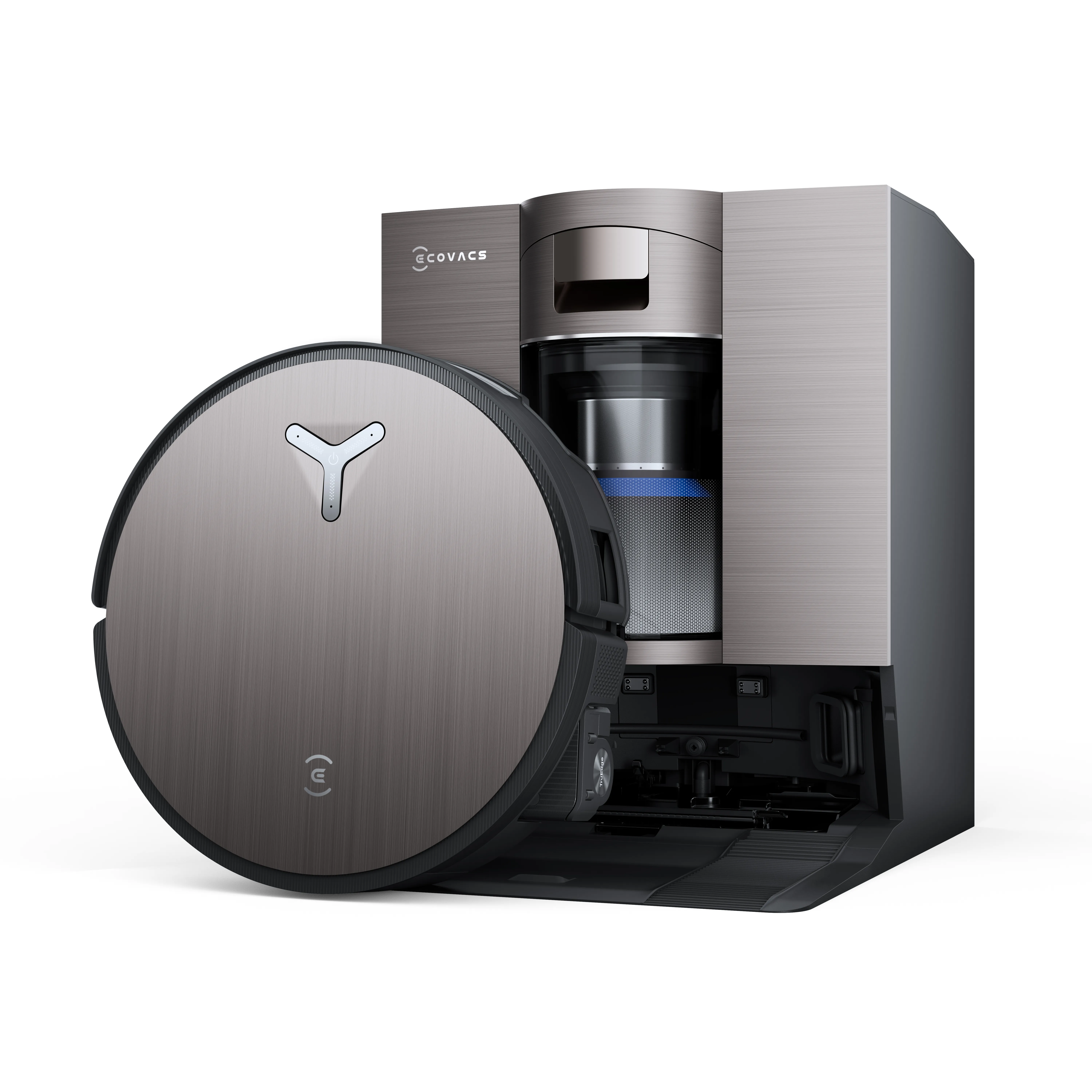 ECOVACS Deebot X11 robot vacuum with cyclonic bagless base station